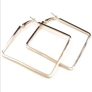 Womens/Girls Stainless Steel Hoops